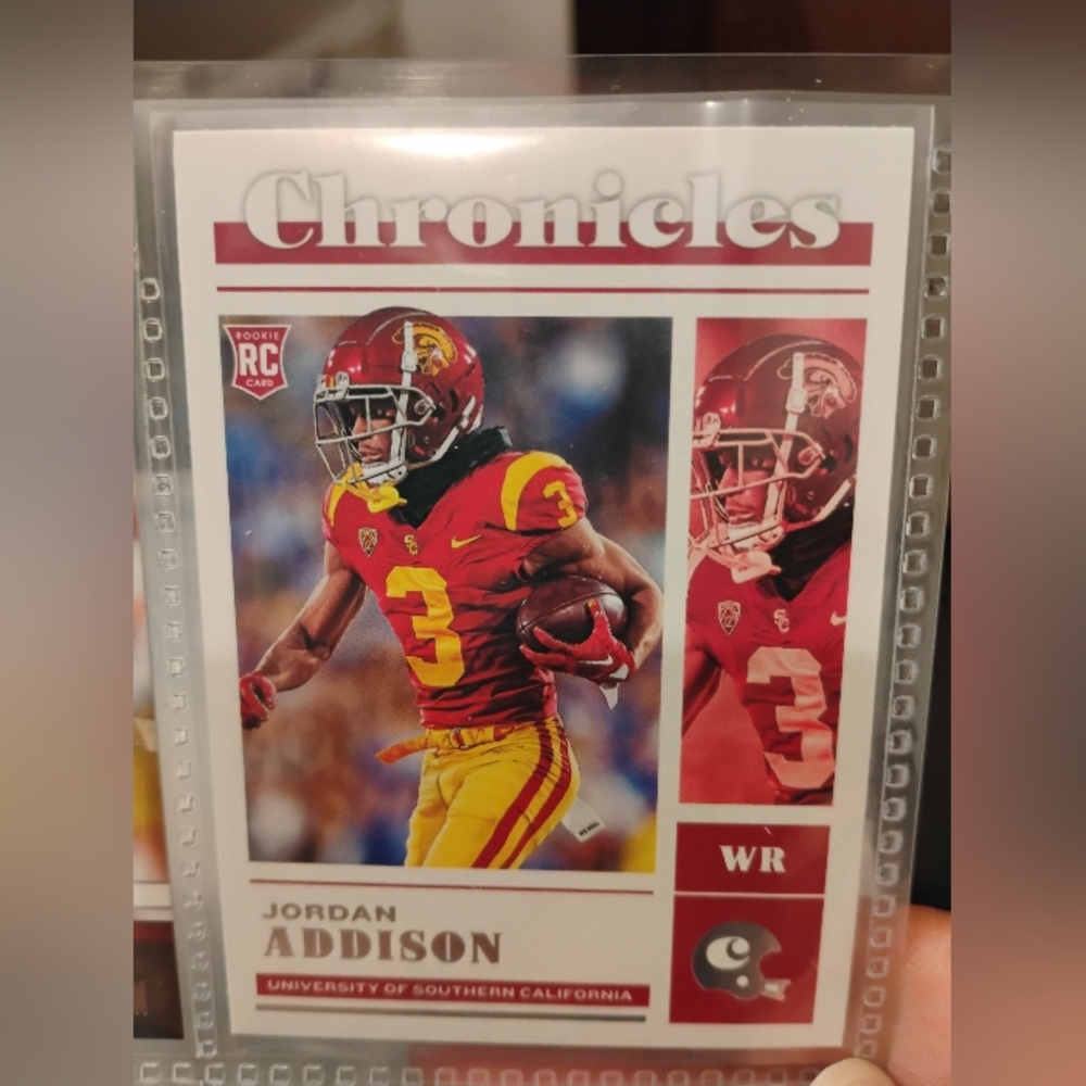 Jordan Addison NFL Cards (USC - Minnesota Vikings)